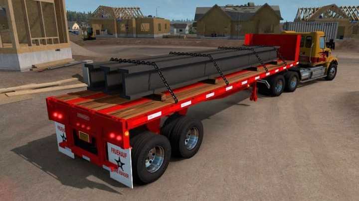 ATS Fruehauf Flatbet Trailer V1.1 (1.52)