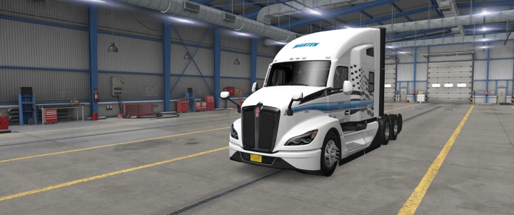 ATS Kenworth T680 Next Gen Skin Marten (1.51)