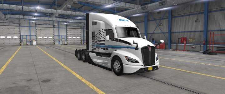 ATS Kenworth T680 Next Gen Skin Marten (1.51)