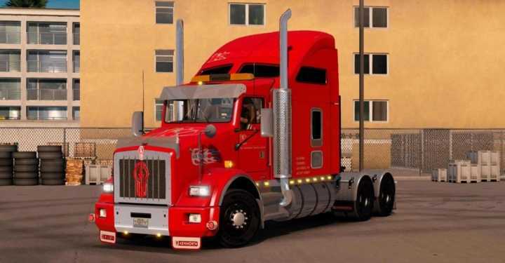 ATS Kenworth T800 Old Truck V1.2 (1.52)