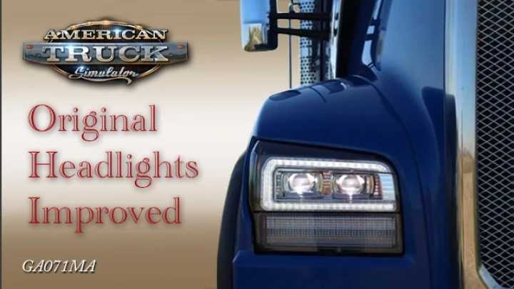 ATS Original Head Lights Improved V1.0 (1.53)