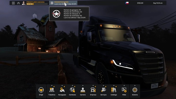 ATS Profile Freightliner Cascadia (31.10.2024) V1.0 (1.52)