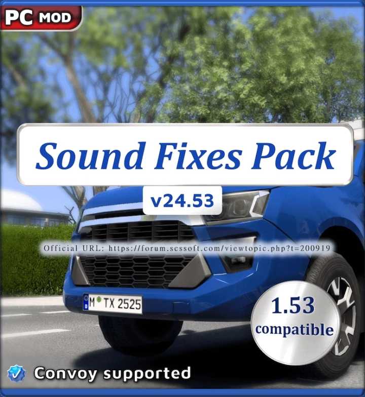 ATS Sound Fixes Pack V24.53 (1.53)