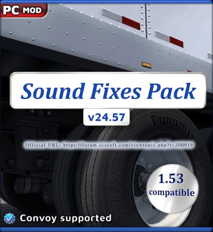 ATS Sound Fixes Pack V24.57.1 (1.53)