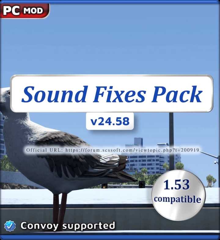 ATS Sound Fixes Pack V24.58 (1.53)