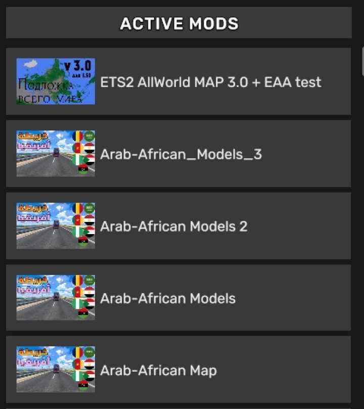 ETS2 Abdo Ibn Egypt – Arabs & Africa Map V1.0 (1.52)