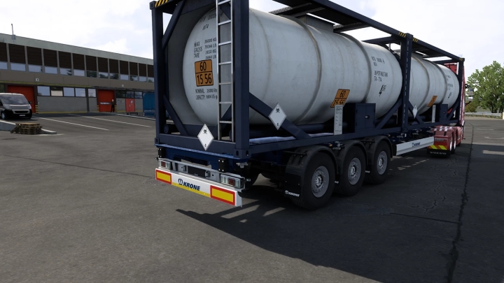 ETS2 Animation Trailer Extensible Container V1.0 (1.53)