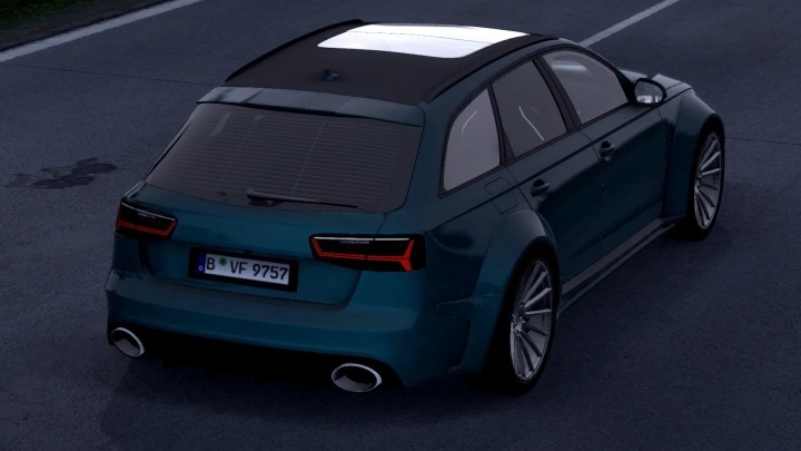 ETS2 Audi Rs6 C7 Avant 2016 V1.7 (1.53)