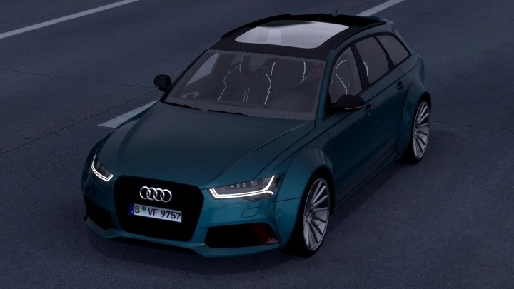 ETS2 Audi Rs6 C7 Avant 2016 V1.7 (1.53)