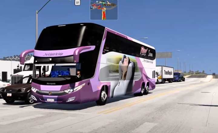 ETS2 Autobus Marcopolo G7 1800 Dd V1.0 (1.52)