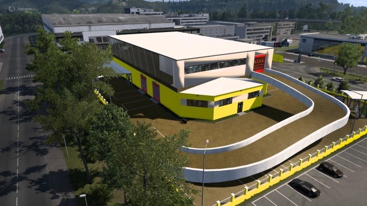 ETS2 Biedronka Garage D-Deck (20.11.2024) V1.0 (1.53)