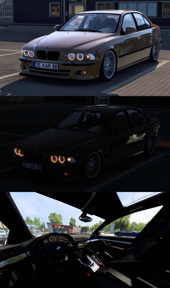 ETS2 Bmw E39 530D M5 Tech (1.53)