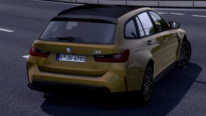 ETS2 Bmw M3 G80 Touring 2023 V2.7 (1.52)