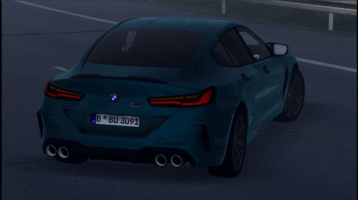 ETS2 Bmw M8 Competition G16 2022 V2.8 (1.53)