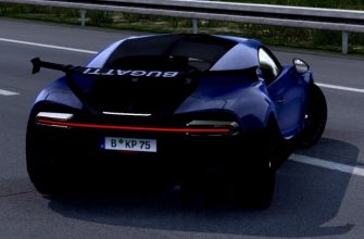 ETS2 Bugatti Chiron 2021 V2.4 (1.52)