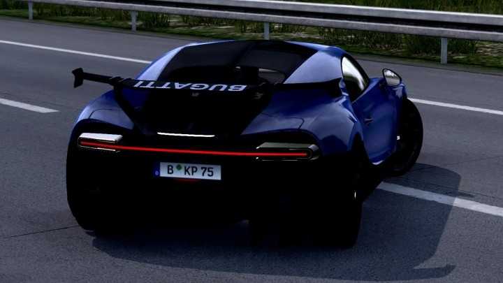 ETS2 Bugatti Chiron 2021 V2.4 (1.52)