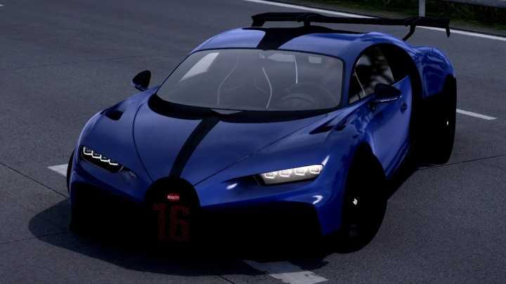 ETS2 Bugatti Chiron 2021 V2.4 (1.52)