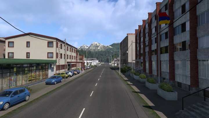 ETS2 Caucasus Dream Map V1.7 (1.52)