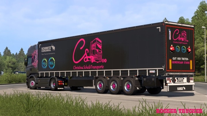 ETS2 Christina Scheib Transporte Skin Pack V1.0 (1.52)