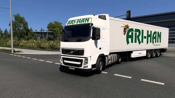 ETS2 Combo Skin Ari-Han V1.0 (1.53)