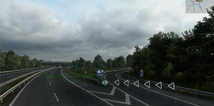 ETS2 Euroadnet V1.6B (1.52)