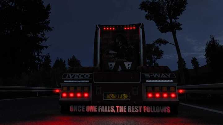 ETS2 Iveco S-Way Weeda Transport V1.52 (1.52)