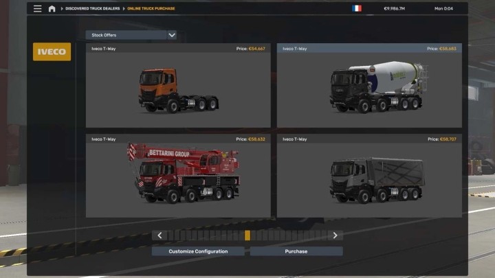 ETS2 Iveco T-Way+Trailers (1.53)