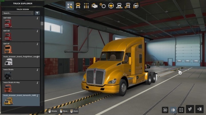 ETS2 Kenworth T680 2014 (1.52)