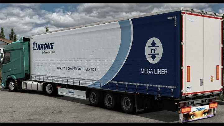 ETS2 Krone Profiliner Sdp27 & Megaliner V1.3 (1.53)