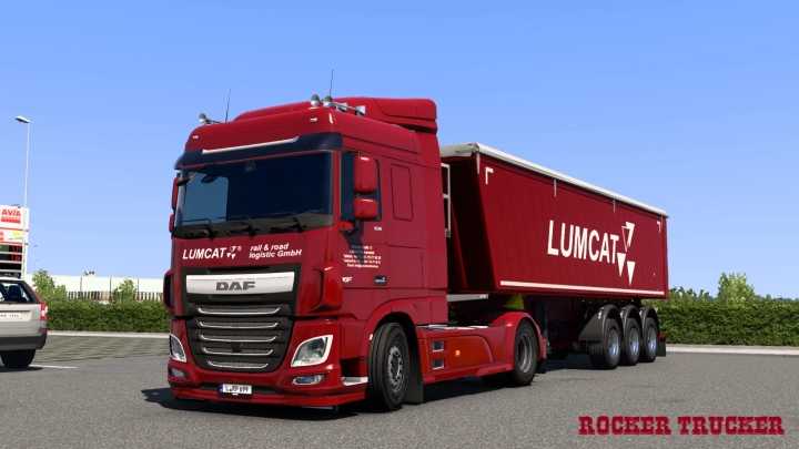 ETS2 Lumcat Rail & Road Logistic Gmbh Skin Pack V1.0 (1.53)