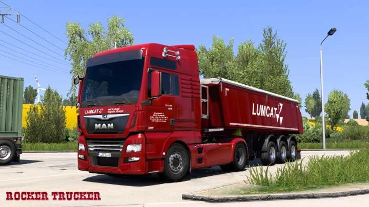 ETS2 Lumcat Rail & Road Logistic Gmbh Skin Pack V1.0 (1.53)