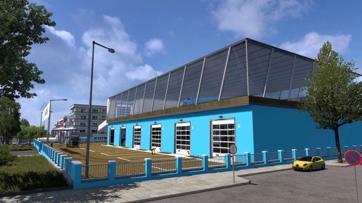 ETS2 Maersk Garage D-Deck (20.11.2024) V1.0 (1.53)