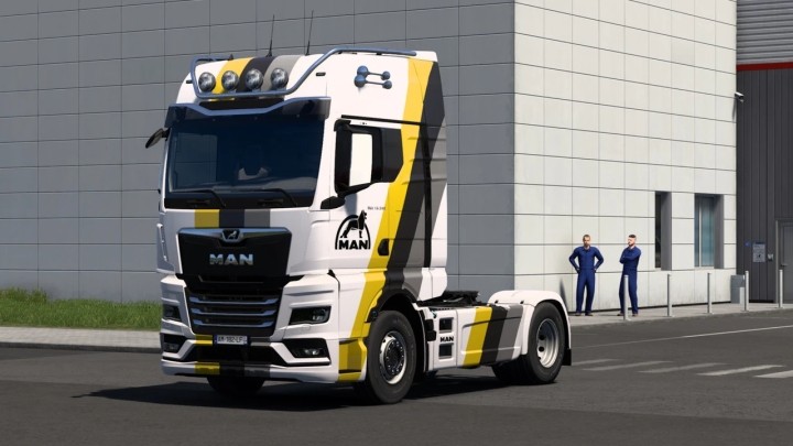 ETS2 Man Retro Skin V1.0 (1.52)
