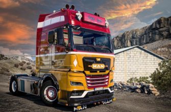 Грузовик Man Tg3 2020 Sct Desing для ETS2 (версия 1.53)