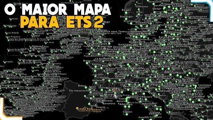 ETS2 Mapa Europa Total (1.53)