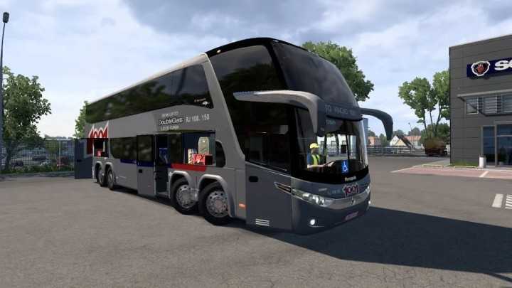 ETS2 Marcopolo G7 1800 Dd 8X2 Scania V1.0 (1.53)