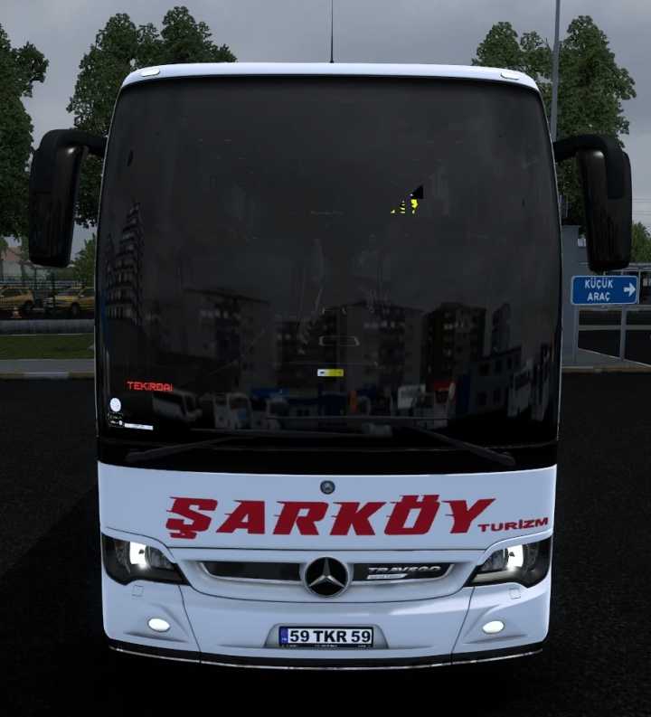 ETS2 Mb Travego 15 Sarkoy Turizm Skin (1.53)