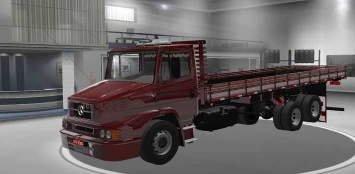 ETS2 Mercedes-Benz 1620 And Atron 2324 With Body And Trunk V4.0 (1.52)