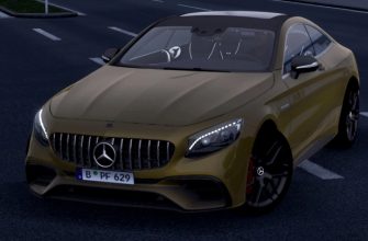 ETS2 Mercedes-Benz Amg S63 Coupe 2021 V2.6 (1.52)