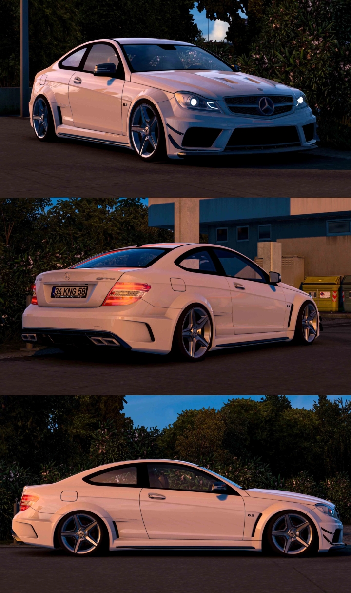 ETS2 Mercedes-Benz C63 Amg (1.53)