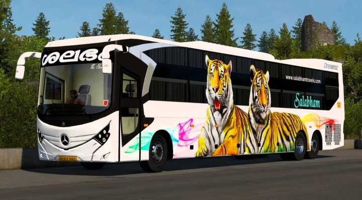 ETS2 Mercedes-Benz Dreamz Sleeper Bus (1.52)