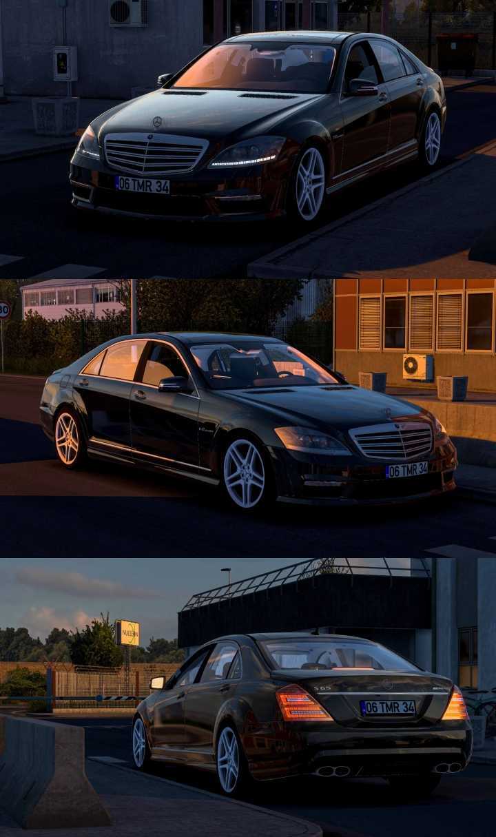 ETS2 Mercedes Benz W221 S65 Amg (1.53)