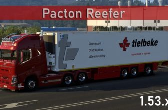 ETS2 Прицеп Pacton Reefer V1.0 (1.53)