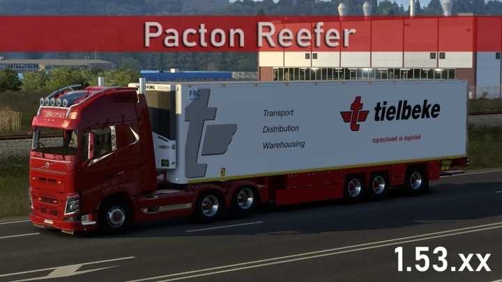 ETS2 Pacton Reefer V1.0 (1.53)