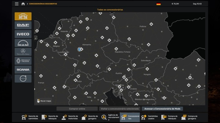 ETS2 Profile Mercedes-Benz Actros Mp2 Dotec (08.11.2024) V1.0 (1.53)