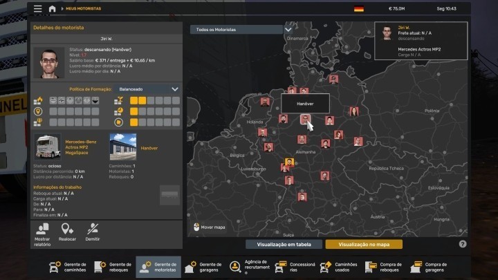 ETS2 Profile Mercedes-Benz Actros Mp2 Dotec (08.11.2024) V1.0 (1.53)