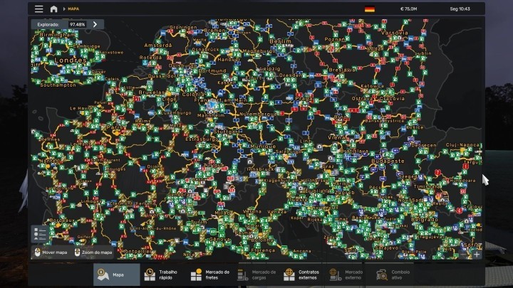 ETS2 Profile Mercedes-Benz Actros Mp2 Dotec (08.11.2024) V1.0 (1.53)