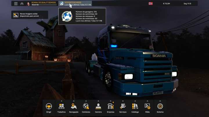 ETS2 Profile Scania 113 Quality3Dmods (07.11.2024) V1.0 (1.53)