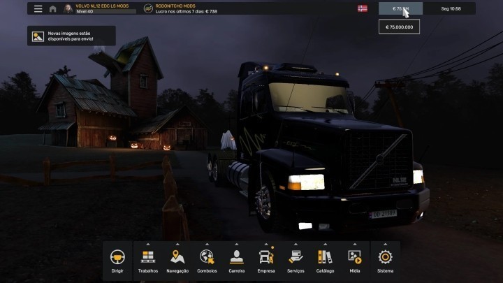 ETS2 Profile Volvo Nh12 Edc Ls Mods (08.11.2024) V1.0 (1.53)