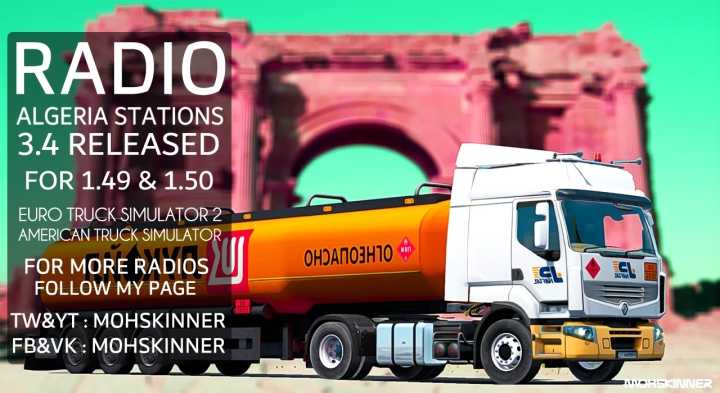 ETS2 Radio Algeria V3.4 (1.53)
